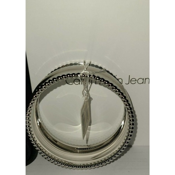 Calvin Klein Waves Silver 7.5 Inches Bracelet NWT #705 - Picture 5 of 6
